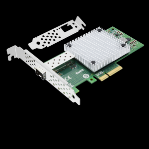 PCI-EX4 萬兆單光口網(wǎng)卡（英特爾Intel 82599芯片）
