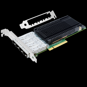 PCI-EX8 萬兆四光口網(wǎng)卡（英特爾Intel 82599芯片）