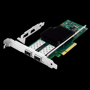 PCI-EX8 萬兆雙光口網(wǎng)卡（英特爾Intel X710芯片）