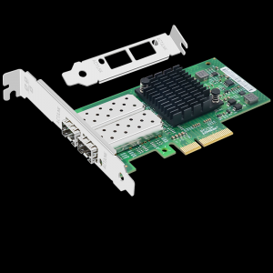 PCI-EX4 千兆雙光口網(wǎng)卡（英特爾Intel I350芯片）