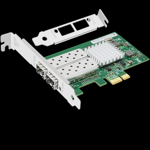 PCI-EX1 千兆雙光口網(wǎng)卡（英特爾Intel 82576芯片）