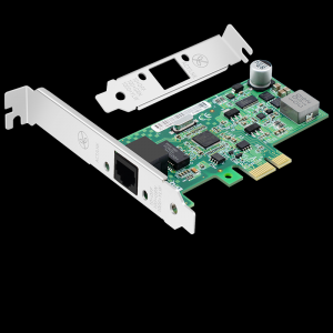 PCI-EX1 千兆單電口POE網(wǎng)卡（英特爾Intel 82574芯片）