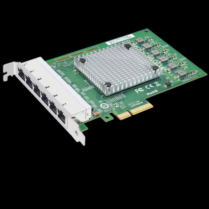 PCI-EX4 千兆六電口網(wǎng)卡（國(guó)產(chǎn)WX1860-T6芯片）